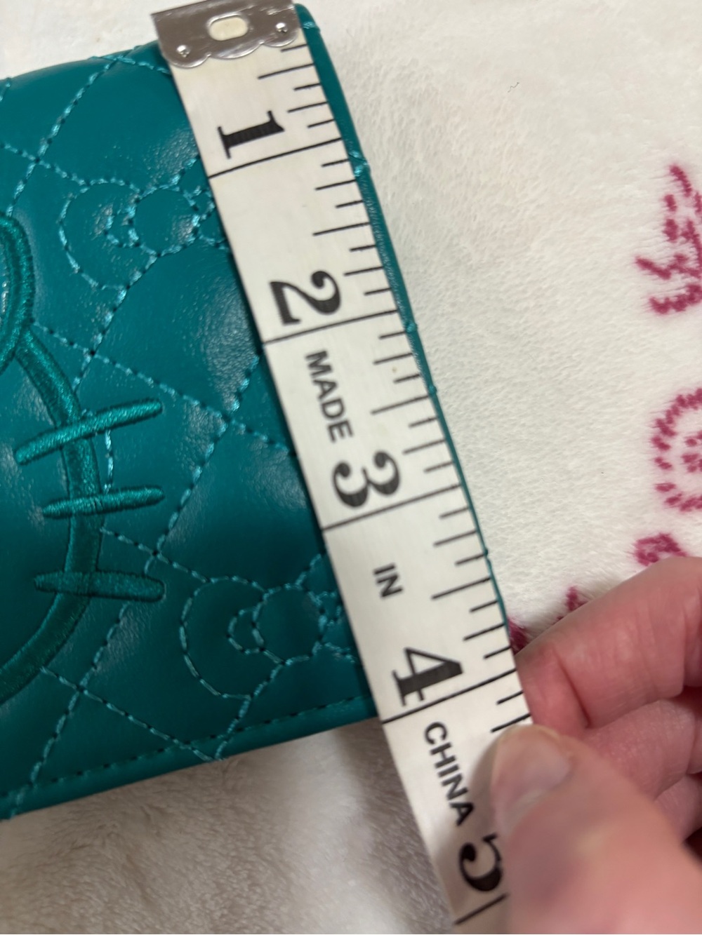 Teal Colour Hello Kitty ✨ Clutch Purse - Picture 4 of 8